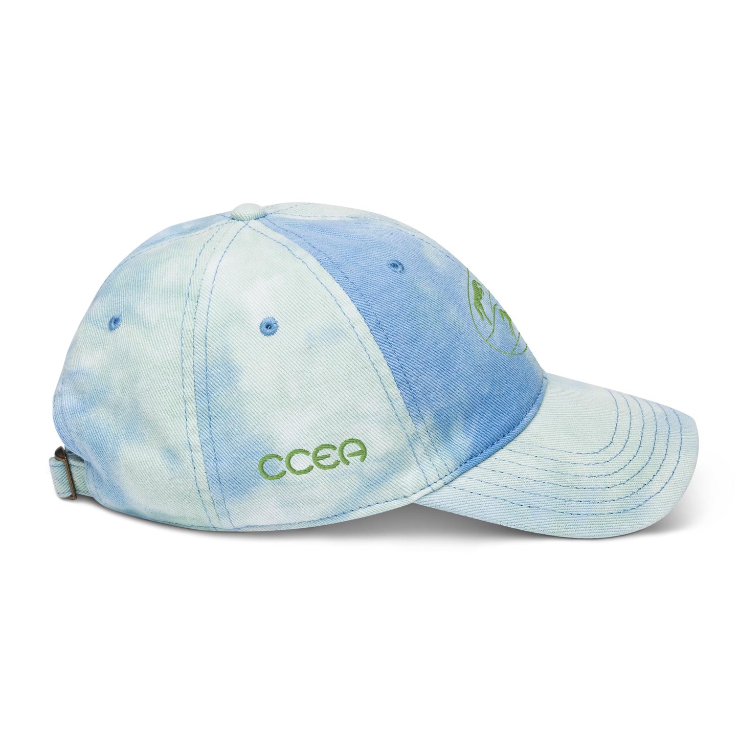 CCEA Embroidered Logo on Tie dye hat