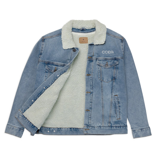 Jackets- CCEA Unisex Denim Sherpa